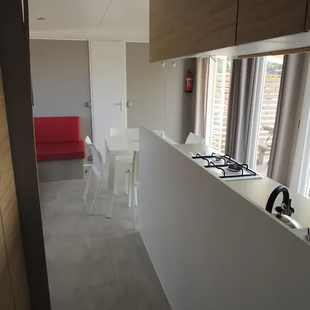 مكان تخييم Mobil-home 3 Ch 2 Sdb Vue Dune Et Foret Acces Ocean Dans Avec Parc Aquatique لا توربال