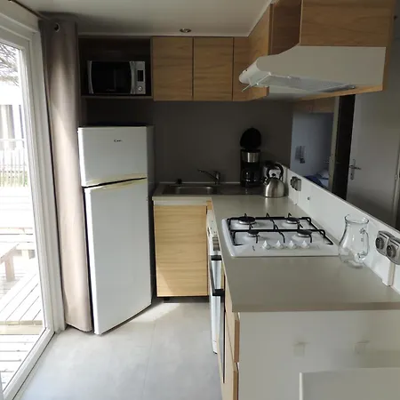 Mobil-home 3 Ch 2 Sdb Vue Dune Et Foret Acces Ocean Dans Avec Parc Aquatique مكان تخييم لا توربال